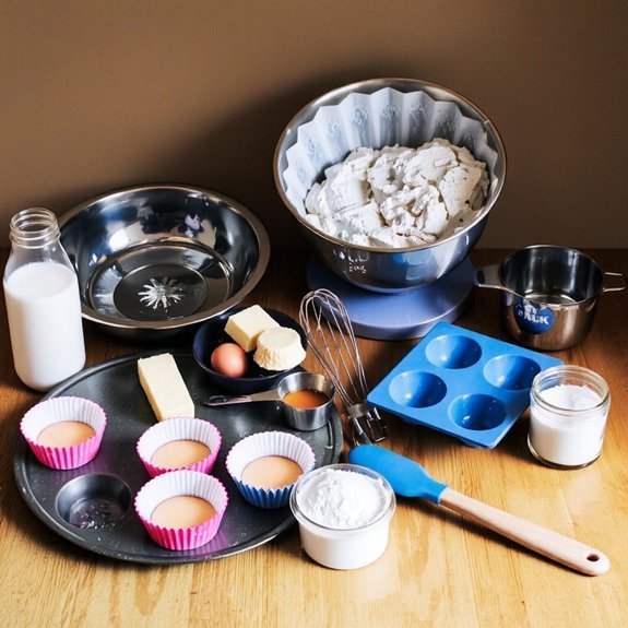 manual cupcake baking essentials