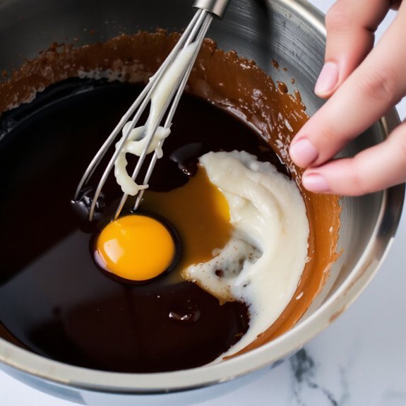 measure eggs oil buttermilk