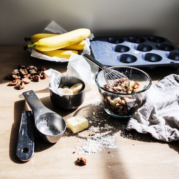 measure line whisk preheat