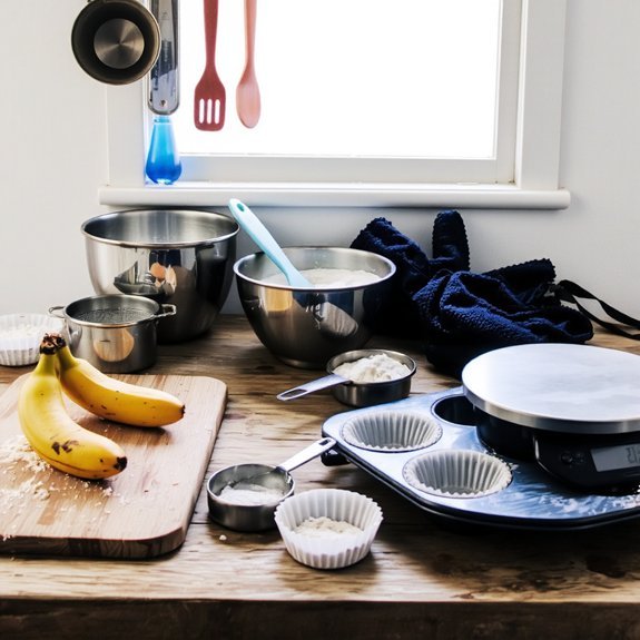 measure mix pan accurately