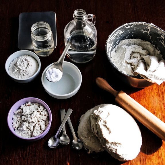 measured ingredients and storage