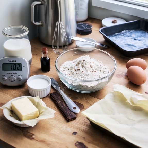 measured ingredients calibrated equipment