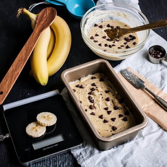 metal loaf pan and utensils