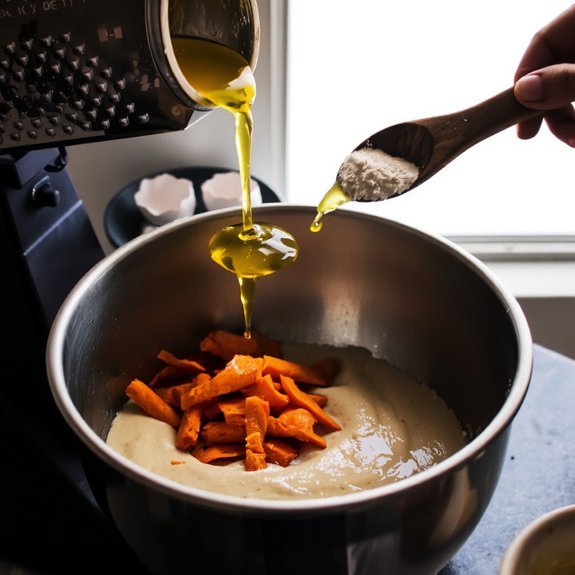 mix separately fold gently