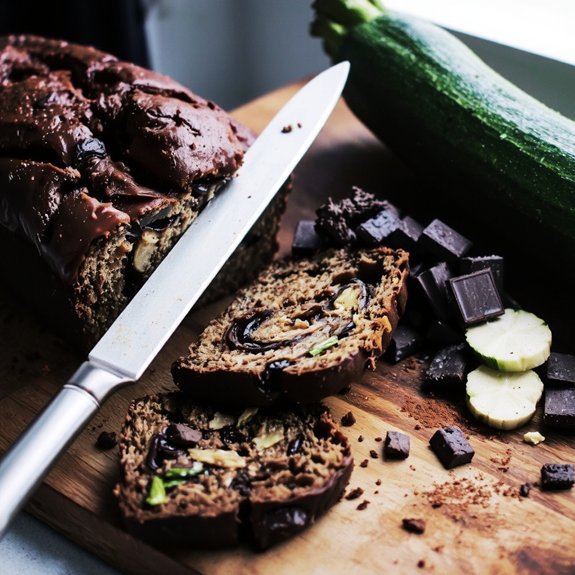 moist chocolate zucchini loaf