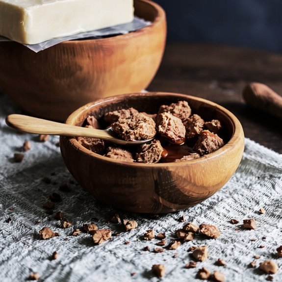 moist molasses caramel depth