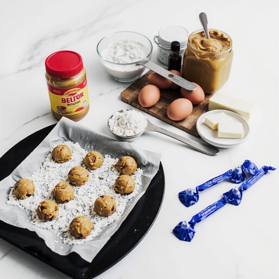 natural peanut butter cookies