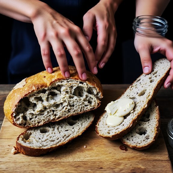 open airy crumb structure