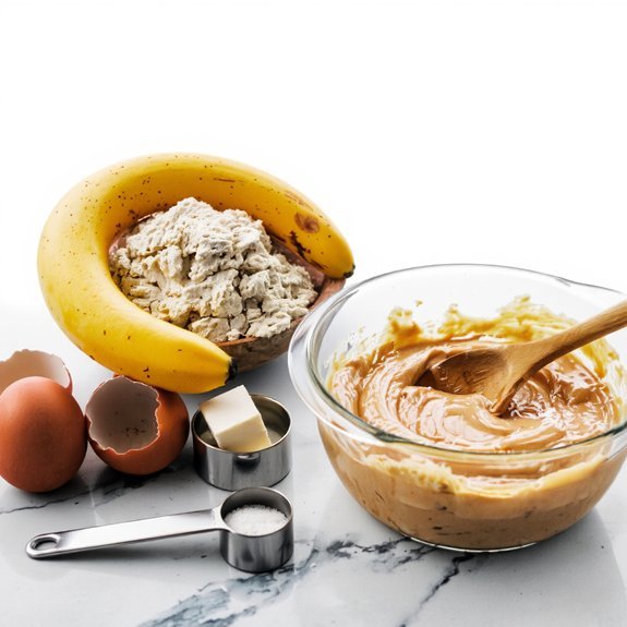 overripe banana bread ingredients