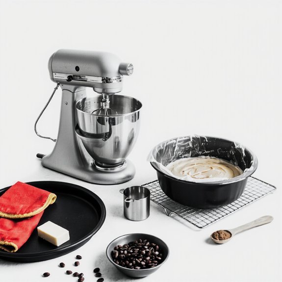 pan scale thermometer parchment