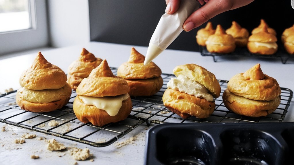 How to Bake Cream Puffs