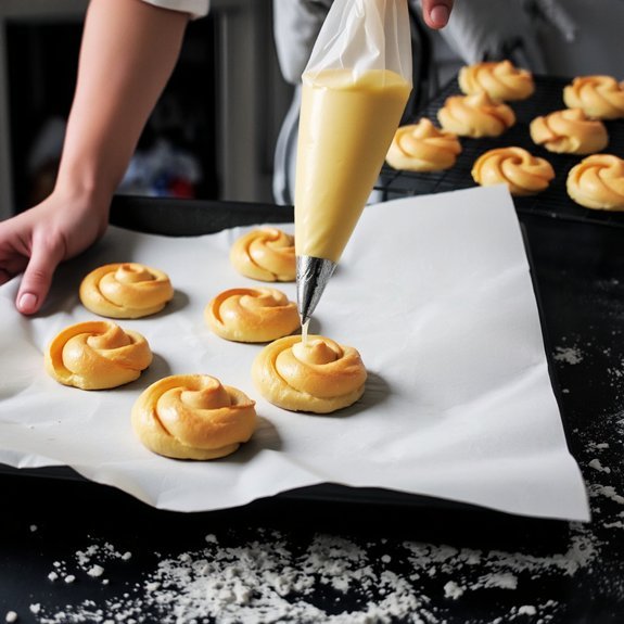 pipe four inch clairs bake