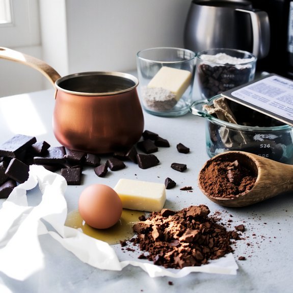 precise brownie ingredient list