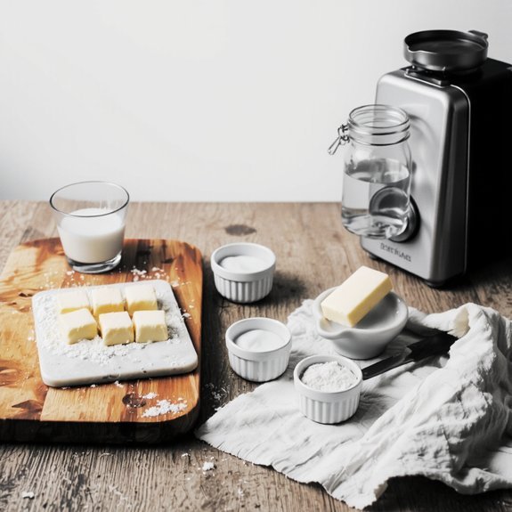 precise measured cold ingredients