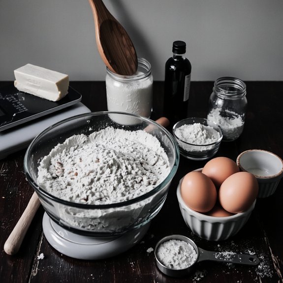 precise measurements for cake