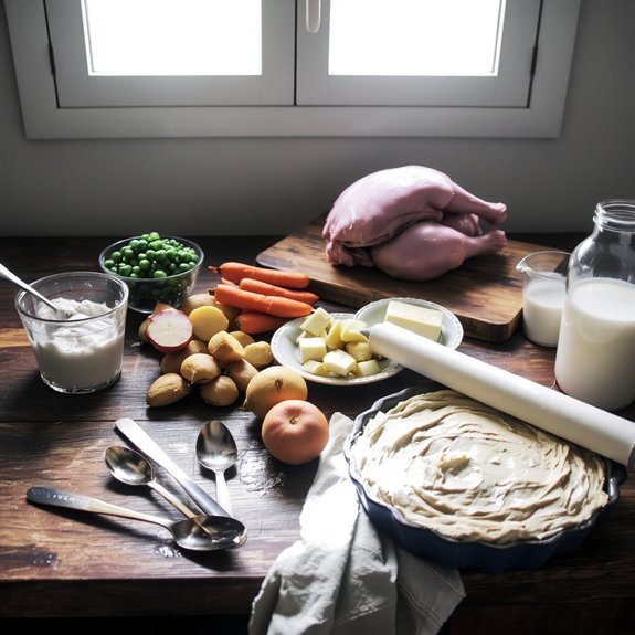 precise pot pie ingredients