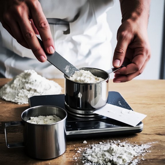 precision in flour measurement