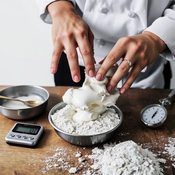 precision yields delicate meringue