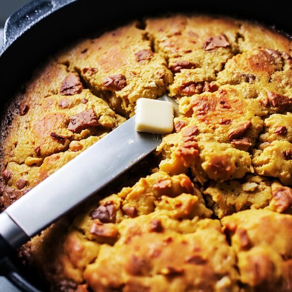 preheat cast iron pour rest