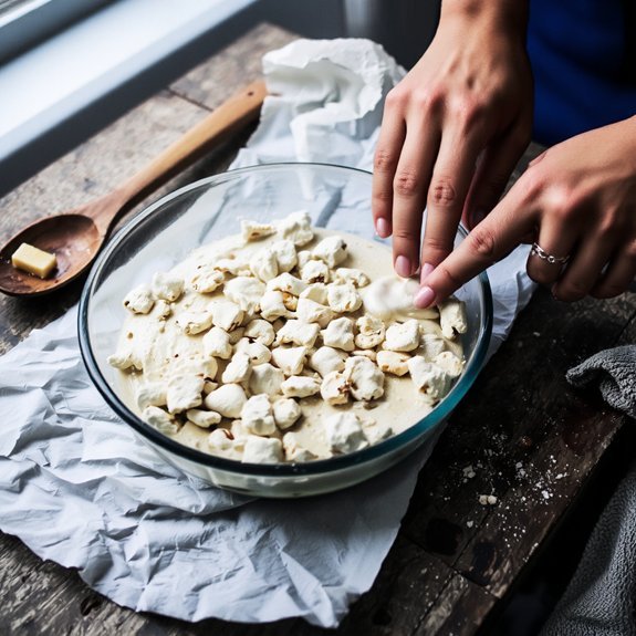 press evenly while warm