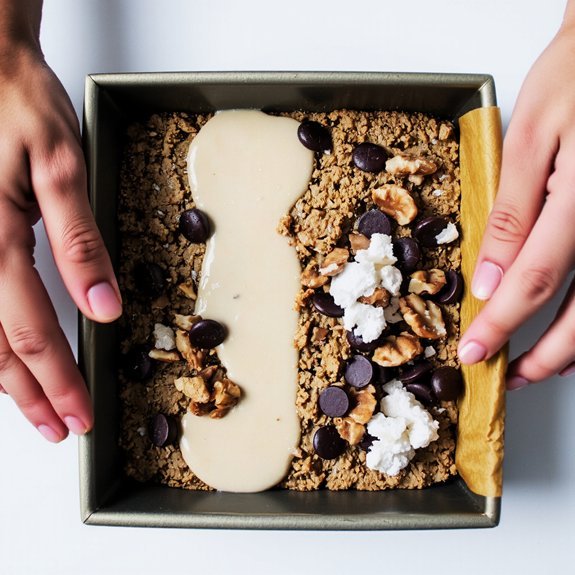 press graham layer toppings