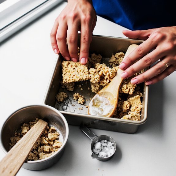 pressed baked graham crust