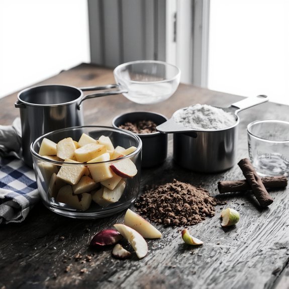 quarter inch diced granny smiths