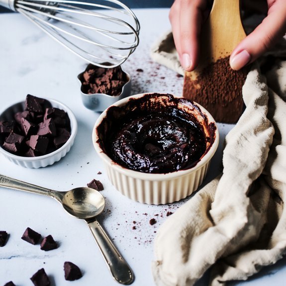 ramekins mixer spatulas thermometer