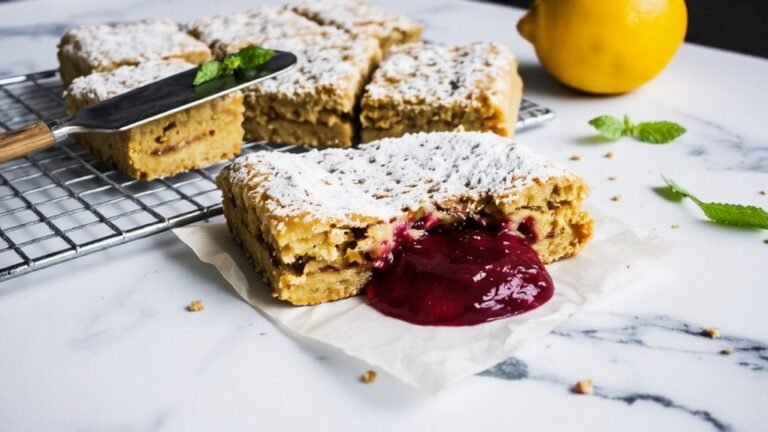 How to Bake Raspberry Bars