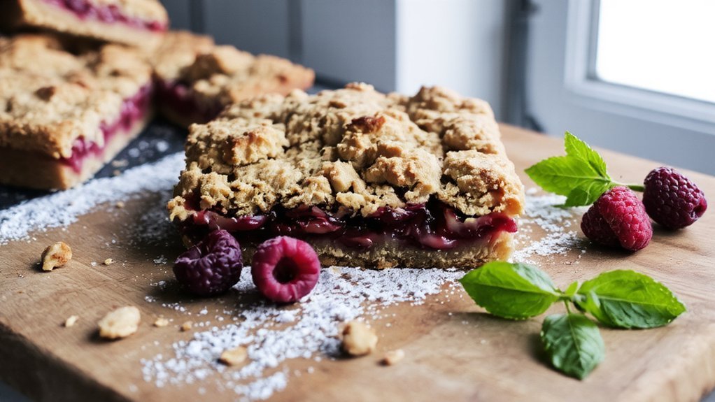 Raspberry Crumble Bar Recipe