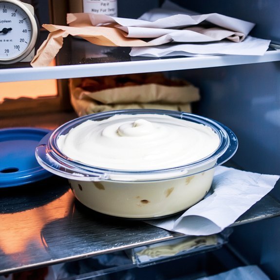 refrigerate below 40 f inspect