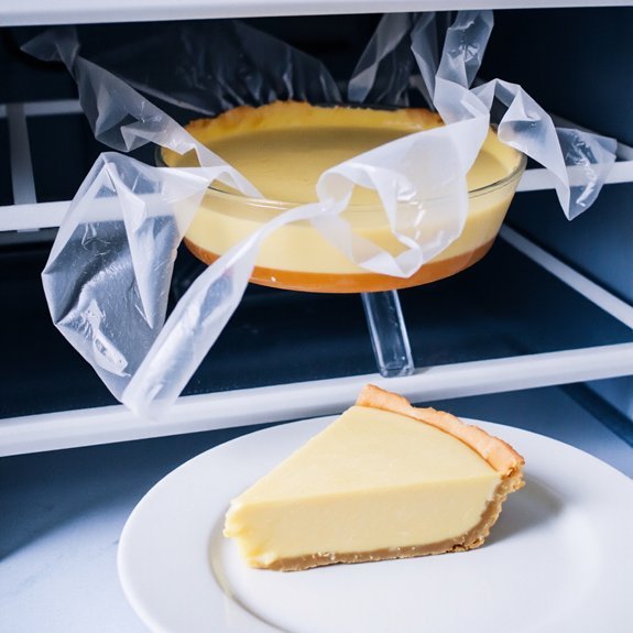 refrigerate custard pies immediately