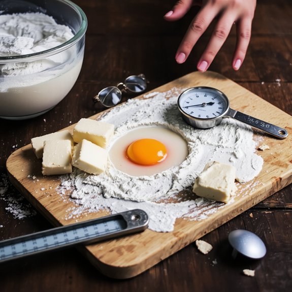 room temperature ingredients ensure emulsification