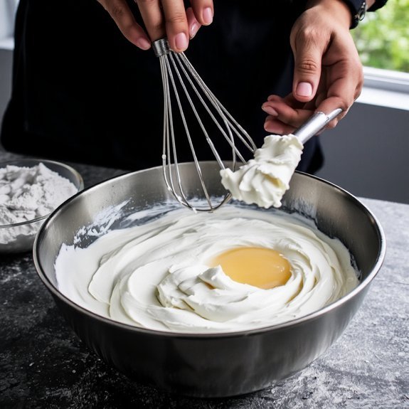 room temperature stiff peaks