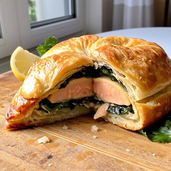 Salmon En Croûte Recipe