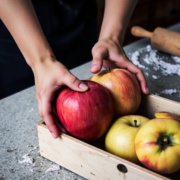 select tart sweet firm apples