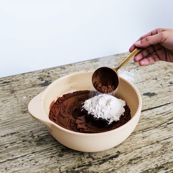 sift measure whisk thoroughly