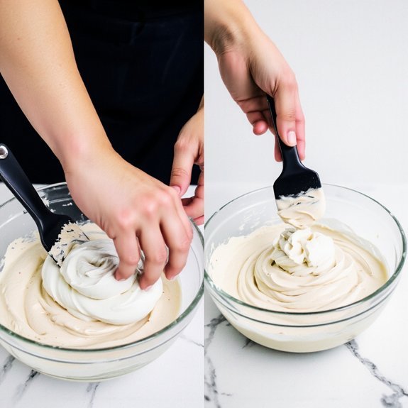 sift sweep gently warm