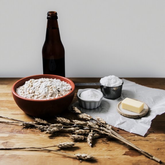 simple five ingredient beer bread