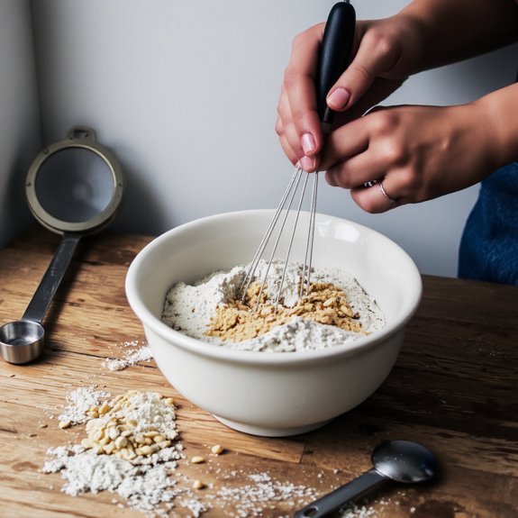 spoon level whisk combine