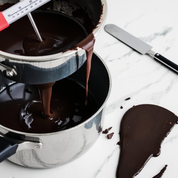 stabilize cocoa butter crystals