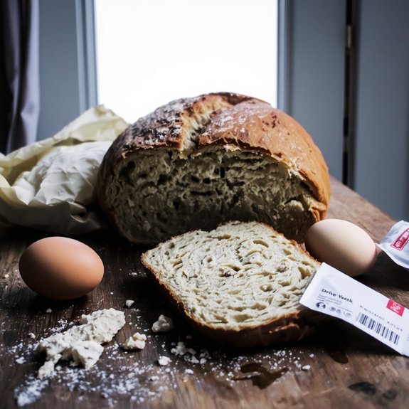 stale flour old yeast