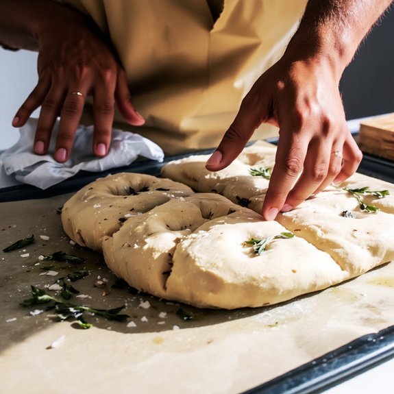 stretch fold press corners