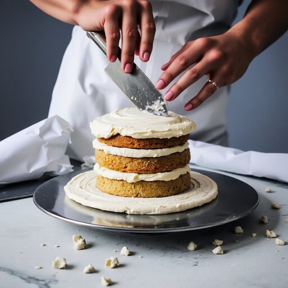 thin chilled sealing layer