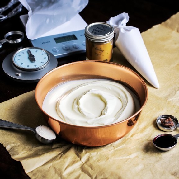 three ingredient precise measured meringue