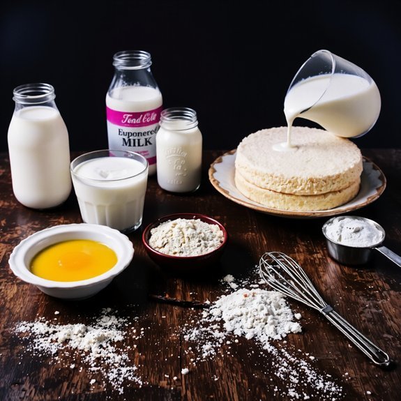 tres leches sponge cake ingredients