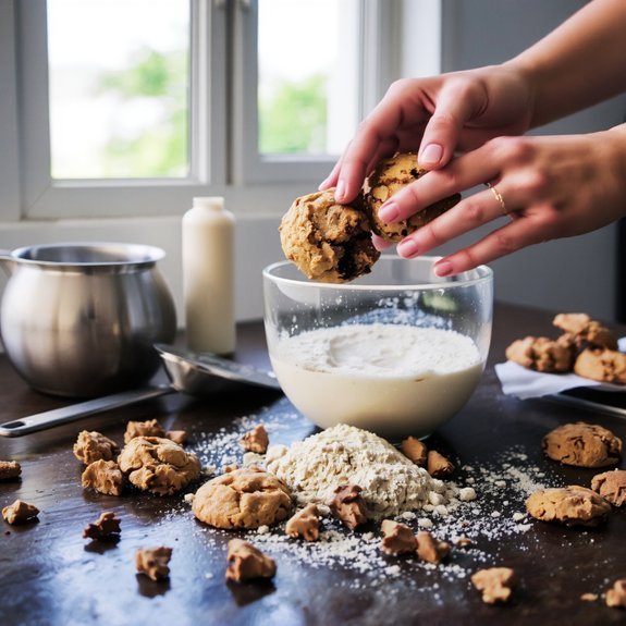turn cookies into crumbs
