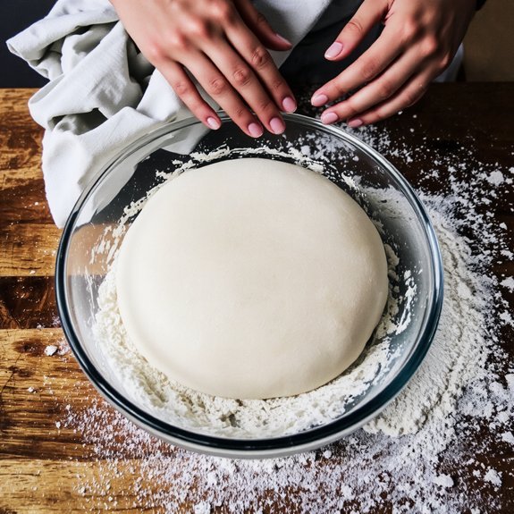 warm rise until doubled