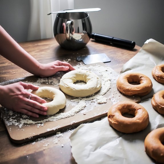 weigh mix autolyse knead