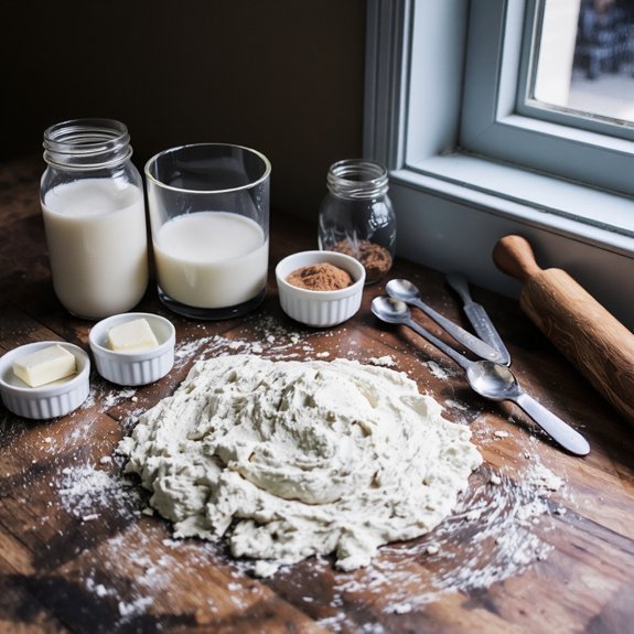 yeasted cinnamon roll ingredients